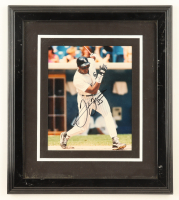 Frank Thomas Signed White Sox Custom Framed Photo Display (Beckett) at PristineAuction.com
