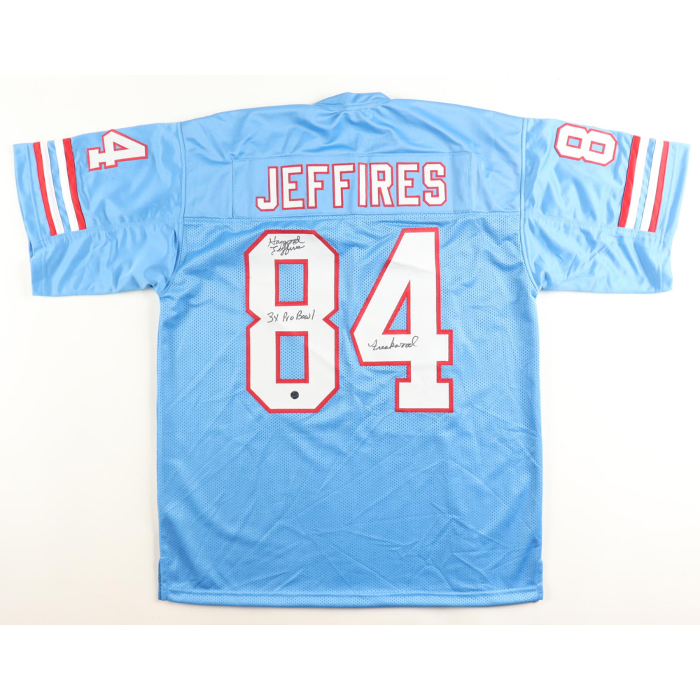 Haywood Jeffires Signed Jersey Inscribed "3x Pro Bowl" & "Freakwood" (AWM) at PristineAuction.com