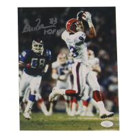 Andre Reed Signed Bills 8x10 Photo Inscribed "HOF 14" (JSA) at PristineAuction.com