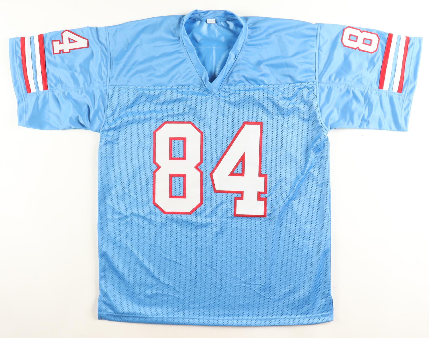 Haywood Jeffires Signed Jersey Inscribed "3x Pro Bowl" (AWM) at PristineAuction.com Haywood Jeffires Signed Jersey Inscribed "3x Pro Bowl" (AWM) at PristineAuction.com