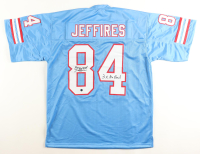 Haywood Jeffires Signed Jersey Inscribed "3x Pro Bowl" (AWM) at PristineAuction.com