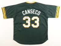 Jose Canseco Signed Jersey Inscribed "40/40" (JSA) at PristineAuction.com