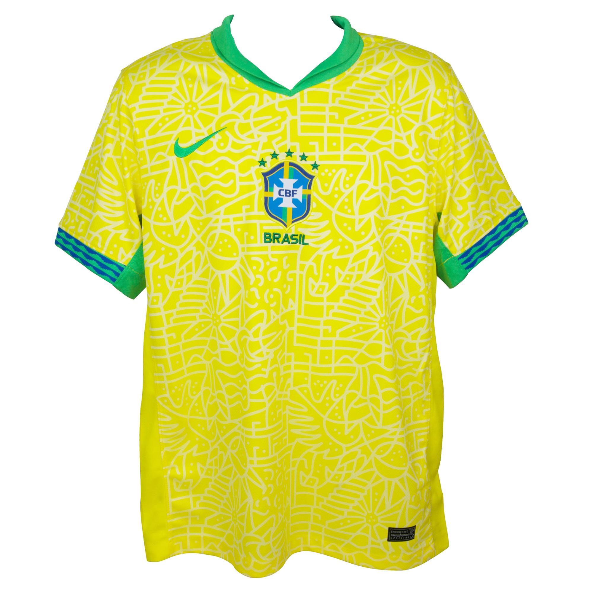 Savinho Signed Brazil National Team Nike Authentic Jersey (Beckett) at PristineAuction.com Savinho Signed Brazil National Team Nike Authentic Jersey (Beckett) at PristineAuction.com