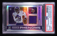 Justin Jefferson 2020 Donruss Optic Rookie Phenoms Memorabilia #13 RC (PSA 8) at PristineAuction.com
