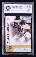 Calvin Johnson 2007 Press Pass #63 RC (BCCG 10) at PristineAuction.com