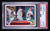 Justin Verlander / CC Sabathia / Jered Weaver 2012 Topps #319 LL (PSA 10) at PristineAuction.com