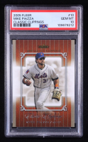 Mike Piazza 2005 Fleer Classic Clippings #10 (PSA 10) at PristineAuction.com