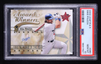 Mike Piazza 2002 Leaf Rookies and Stars #280 / '93 ROY (PSA 10) at PristineAuction.com