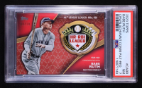 Babe Ruth 2023 Topps Crowning Achievements Commemorative Patches Red #CABR #8/10 (PSA 7) at PristineAuction.com