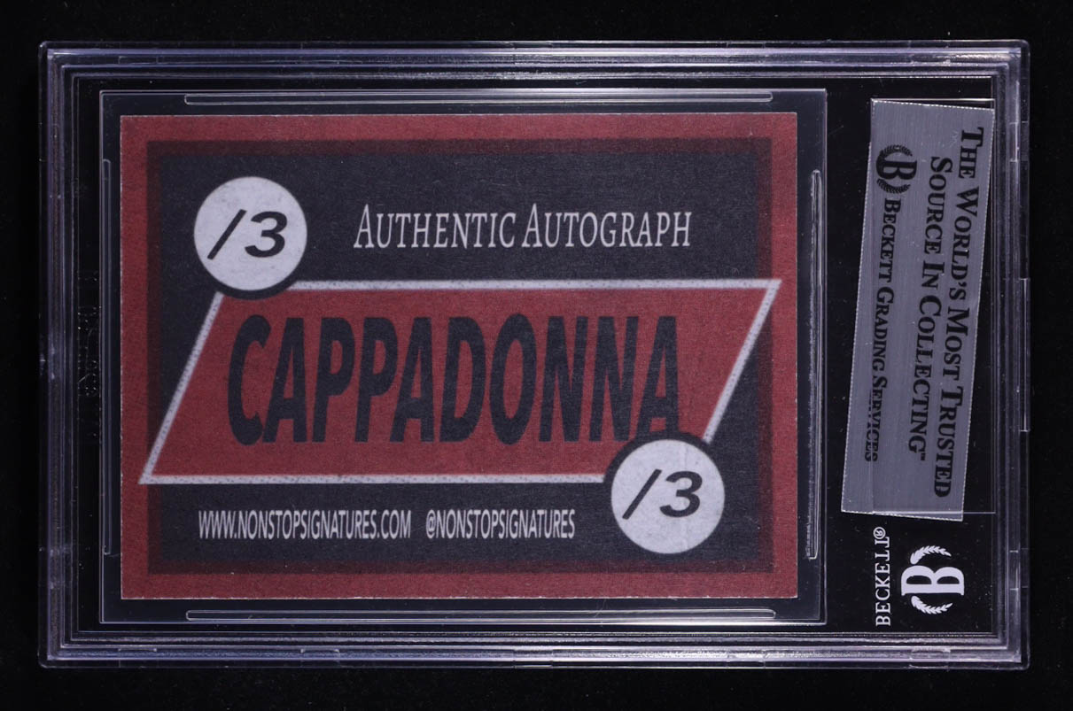 Cappadonna Signed Custom Trading Card (BGS) at PristineAuction.com Cappadonna Signed Custom Trading Card (BGS) at PristineAuction.com