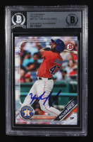 Yordan Alvarez Signed 2019 Bowman Prospects #BP123 (BGS) at PristineAuction.com