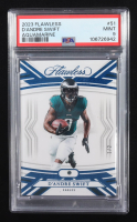 D'Andre Swift 2023 Panini Flawless Aquamarine #51 #1/2 (PSA 9) at PristineAuction.com