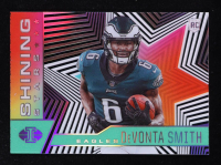 DeVonta Smith 2021 Panini Illusions Shining Stars Emerald #15 RC at PristineAuction.com