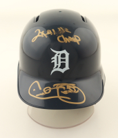 Cecil Fielder Signed Tigers Mini Batting Helmet Inscribed "2x HR Champ" (Beckett) at PristineAuction.com