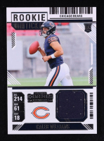 Caleb Williams 2024 Panini Contenders Rookie Ticket Swatches #1 RC at PristineAuction.com