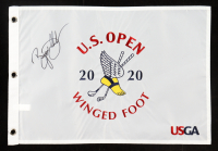 Bryson DeChambeau Signed 2020 "U.S. Open Winged Foot" Golf Pin Flag (Beckett) at PristineAuction.com