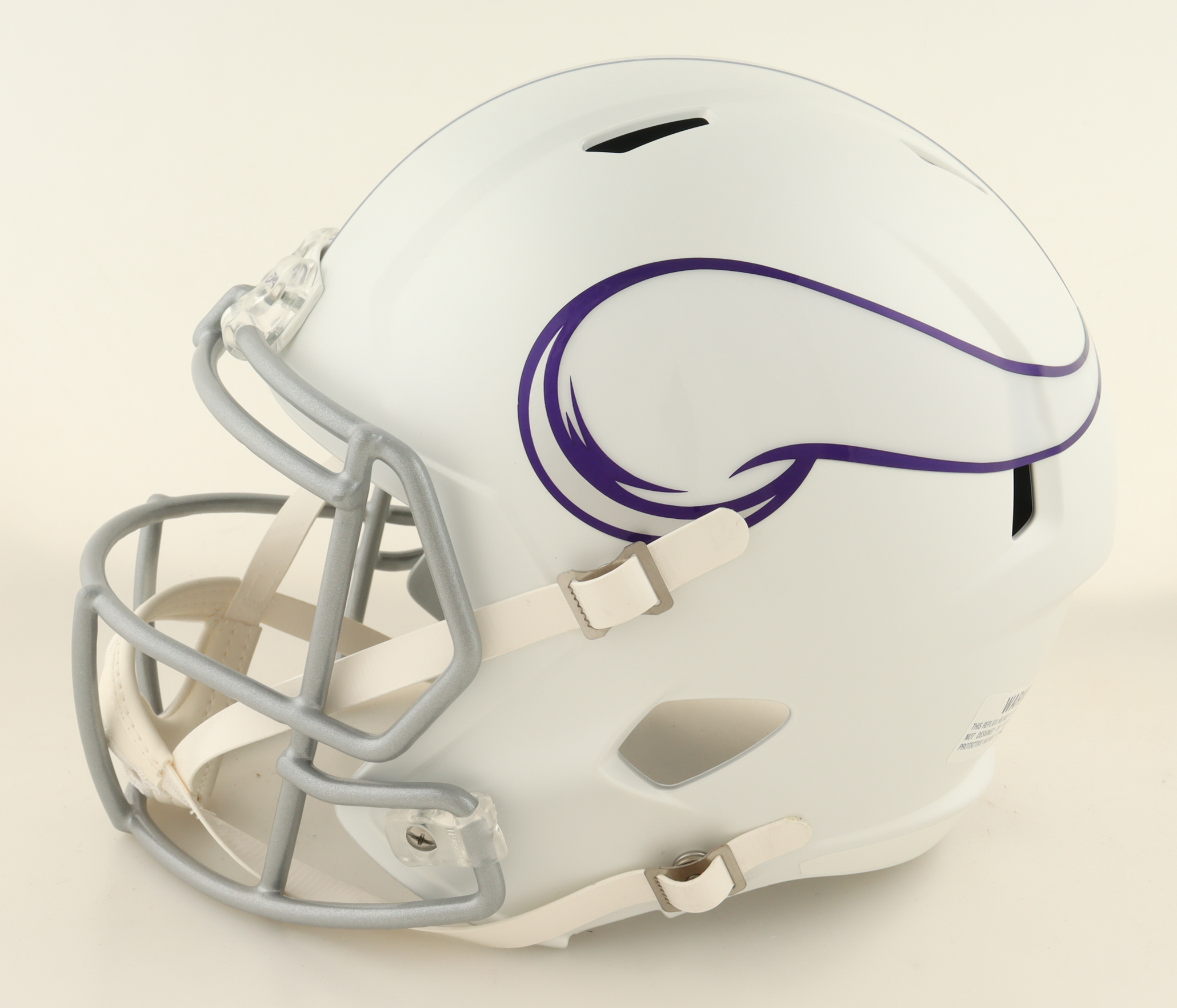 Daunte Culpepper Signed Vikings Full-Size Matte White Speed Helmet (JSA) at PristineAuction.com Daunte Culpepper Signed Vikings Full-Size Matte White Speed Helmet (JSA) at PristineAuction.com