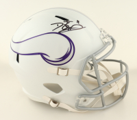 Daunte Culpepper Signed Vikings Full-Size Matte White Speed Helmet (JSA) at PristineAuction.com