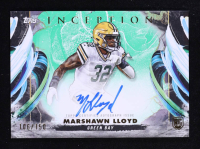 MarShawn Lloyd 2024 Topps Inception Rookie Variation Autographs Green #RAVML #106/150 RC at PristineAuction.com