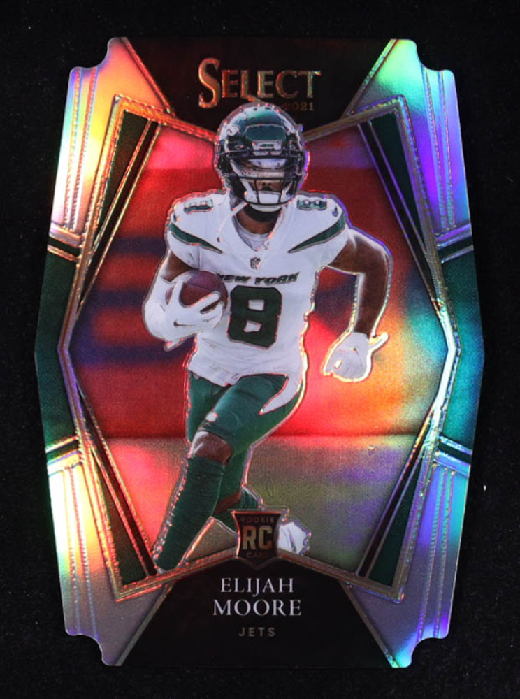 Elijah Moore 2021 Select Prizm Silver Die Cut #156 RC