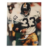 Merril Hoge Signed Steelers 8x10 Photo (Beckett) at PristineAuction.com