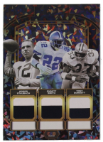Roger Staubach | Emmitt Smith | Tony Dorsett 2024 TruCreator Collection Jumbo Card #TJCRSESTD at PristineAuction.com