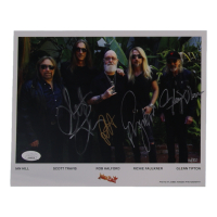 Judas Priest | 8x10 Photo Band-Signed by (4) with Rob Halford, Scott Travis (JSA) at PristineAuction.com