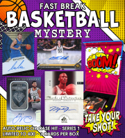 NEW PRISTINE EXCLUSIVE! Fast Break Basketball Auto/Relic/Case Hit BOOM BOX, Series 1 Mystery Box! at PristineAuction.com