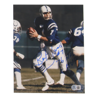 Bert Jones Signed Colts 8x10 Photo Inscribed "'76 NFL MVP" (Beckett) at PristineAuction.com