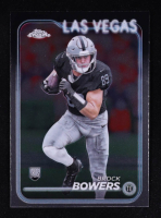 Brock Bowers 2024 Topps Chrome #207 RC at PristineAuction.com