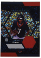 C.J. Stroud 2024 TruSport Jumbo TruCreator Cracked Ice #9 JSY at PristineAuction.com