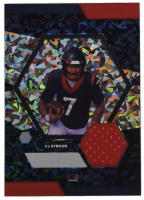 C.J. Stroud 2024 TruSport Jumbo TruCreator Cracked Ice #9 JSY at PristineAuction.com