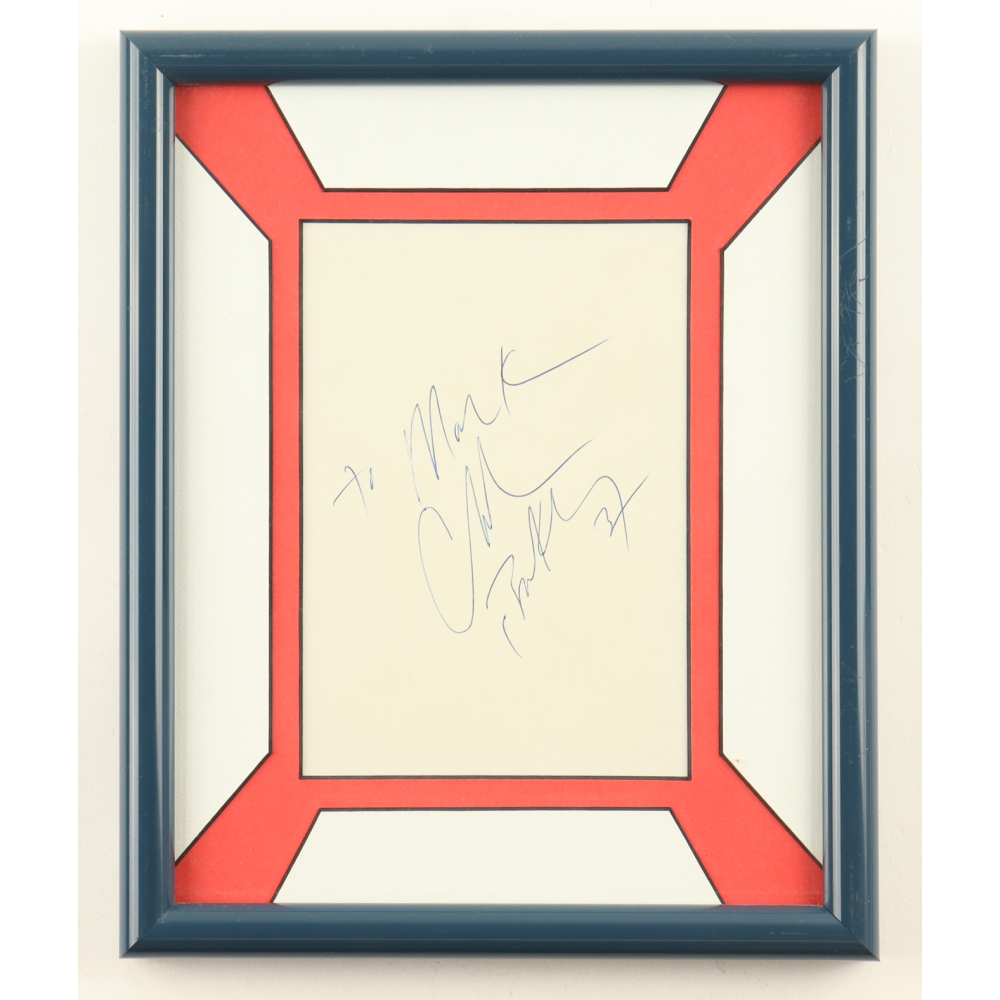 Charles Barkley Signed Custom Framed Cut Display (Beckett) at PristineAuction.com