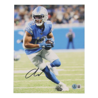 Amon-Ra St. Brown Signed Lions 8x10 Photo (Beckett) at PristineAuction.com