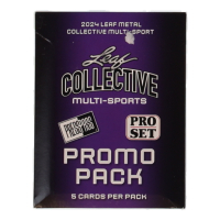 2024 Leaf Metal Collective Multi Sport Promotional Pack with (5) Cards at PristineAuction.com