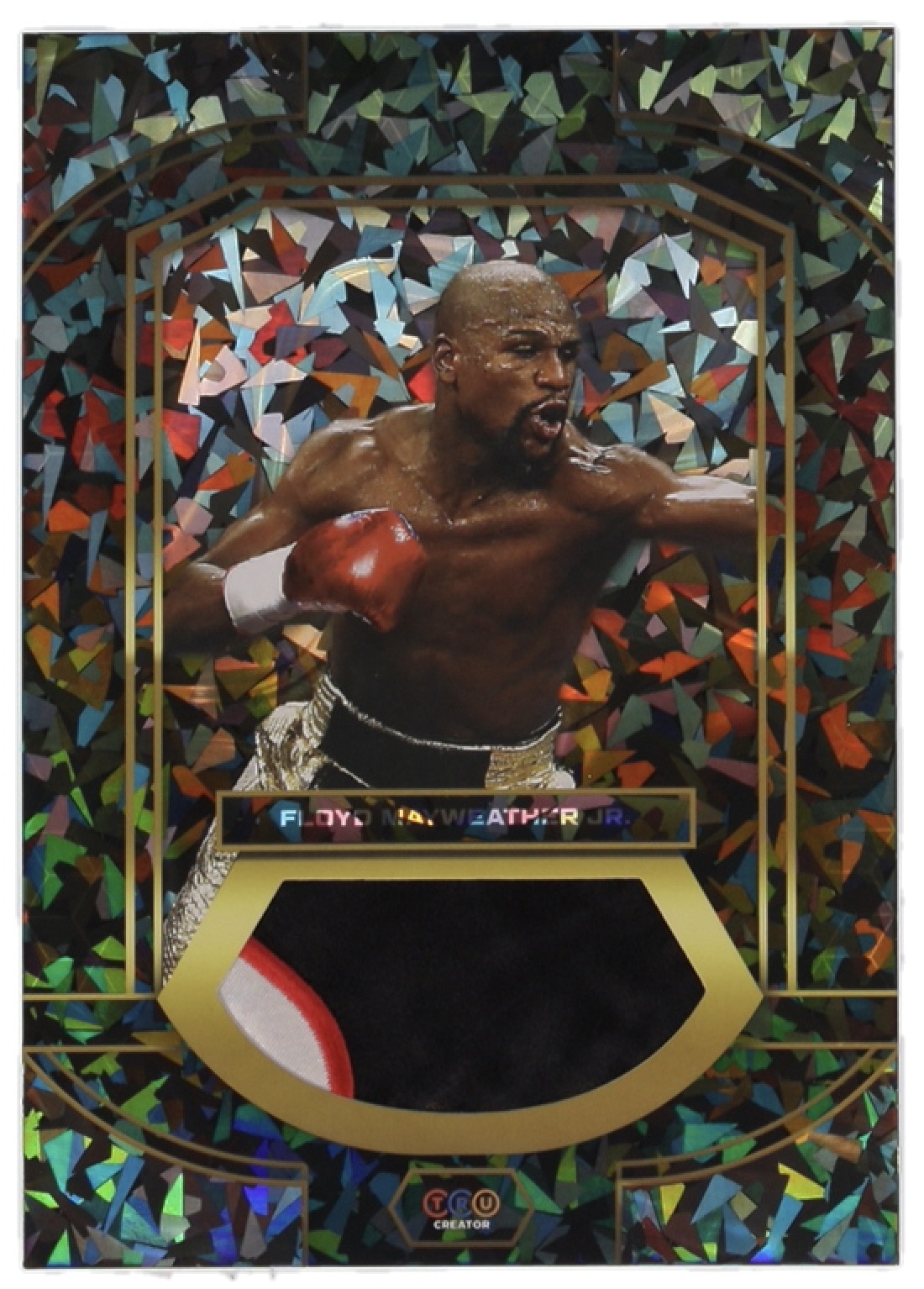 Floyd Mayweather Jr. 2024 TruSport Jumbo Trucreator Cracked Ice #22 #JCFMJ JSY at PristineAuction.com Floyd Mayweather Jr. 2024 TruSport Jumbo Trucreator Cracked Ice #22 #JCFMJ JSY at PristineAuction.com