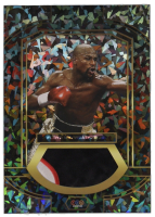 Floyd Mayweather Jr. 2024 TruSport Jumbo Trucreator Cracked Ice #22 #JCFMJ JSY at PristineAuction.com