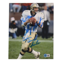 Bobby Hebert Signed Saints 8x10 Photo Inscribed "Best Wishes", "Cajun Cannon" & "Saints" (Beckett) at PristineAuction.com