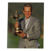 Luke Donald Signed 8x10 Photo (Beckett) at PristineAuction.com