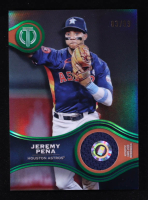 Jeremy Pena 2025 Topps Tribute Stamp of Approval Relics Green #SOAJP #83/99 at PristineAuction.com