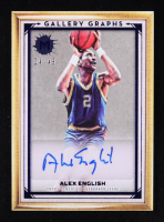 Alex English 2023-24 Topps Motif Gallery Graphs Ultramarine Blue #GGAE #04/49 at PristineAuction.com