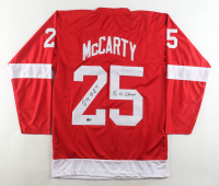 Darren McCarty Signed Jersey Inscribed "4x SC Champ" (Beckett) at PristineAuction.com