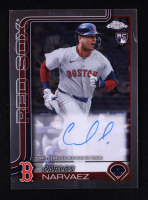 Carlos Narvaez 2025 Topps Chrome Rookie Autographs #RACAN RC at PristineAuction.com