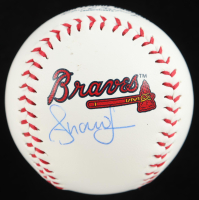 Andruw Jones Signed OML Braves Logo Baseball (AWM) at PristineAuction.com