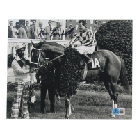 Ron Turcotte Signed 8x10 Photo (Beckett) at PristineAuction.com