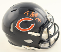 Tyrique Stevenson Signed Bears Speed Mini Helmet (JSA) at PristineAuction.com