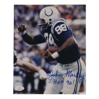 John Mackey Signed Colts 8x10 Photo Inscribed "HOF 92!" (JSA) at PristineAuction.com