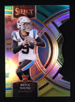 Bryce Young 2023 Select Prizm Green and Yellow Die Cut #167 RC at PristineAuction.com