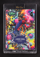 Lamine Yamal 2024 Wild Card Splat Tie Dye Shimmer #SBTIE01-LY3 RC #1/1 at PristineAuction.com