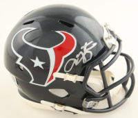 Arian Foster Signed Texans Speed Mini Helmet (Beckett) at PristineAuction.com